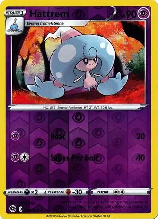 Champion’s Path Hattrem #19/73 reverse holo